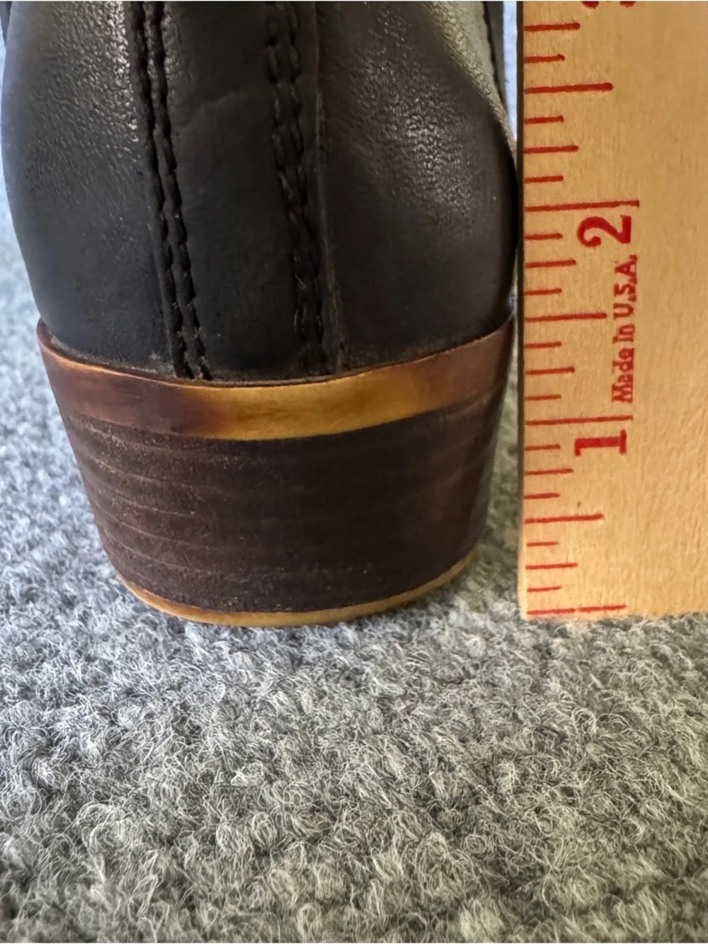 Lucky Brand Brenon Leather Ankle Boots Black Double Zip Booties 9M